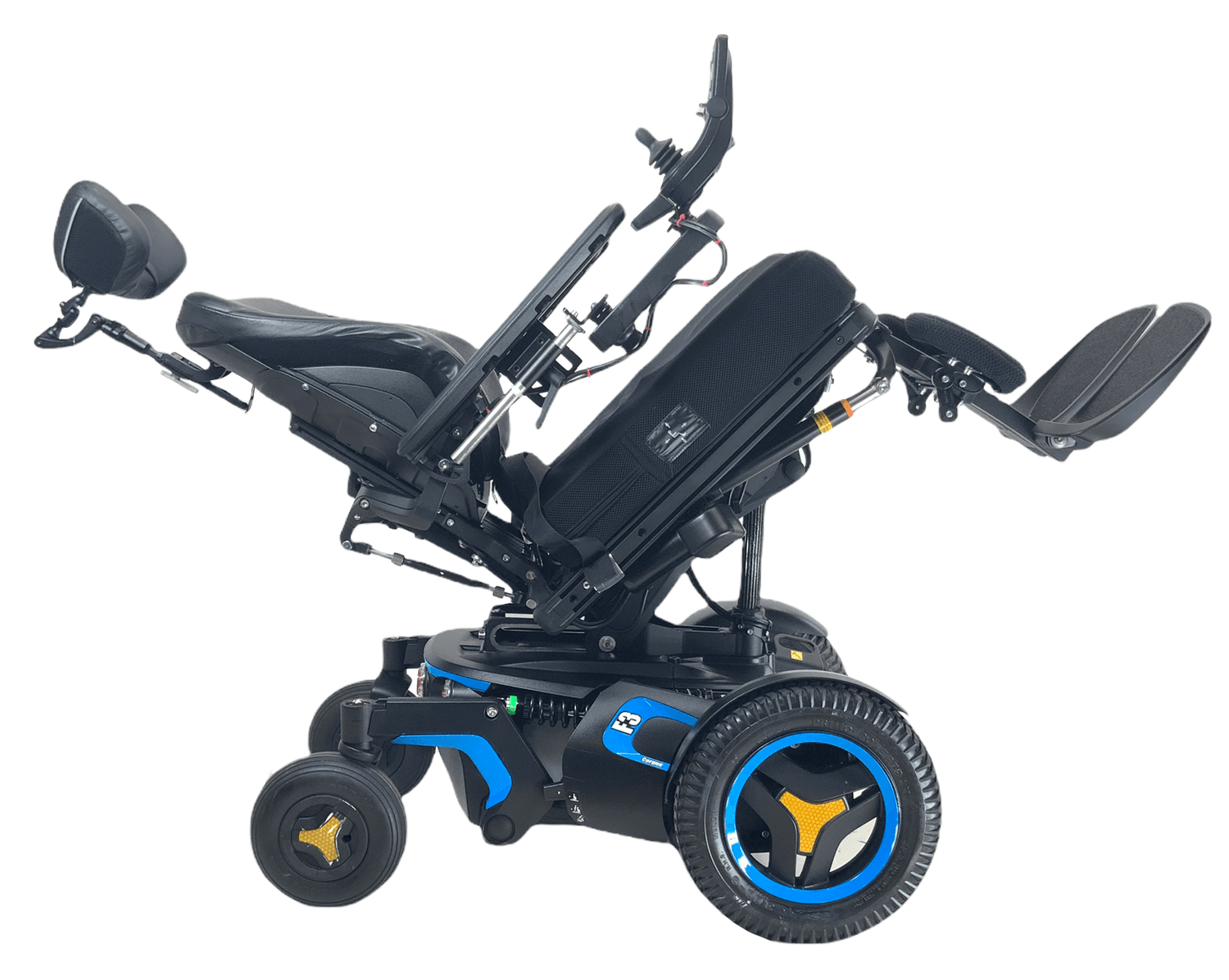 Permobil F3 Corpus Rehab Power Chair | 18 x 20 Seat | Seat Elevate, Tilt, Recline, Power Legs, Anterior Tilt | 84% Savings!-Mobility Equipment for Less