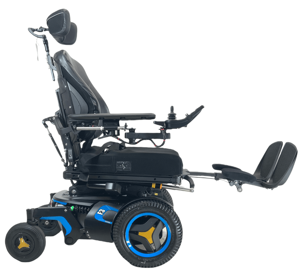 Permobil F3 Corpus Rehab Power Chair | 18 x 20 Seat | Seat Elevate, Tilt, Recline, Power Legs, Anterior Tilt | 84% Savings!-Mobility Equipment for Less