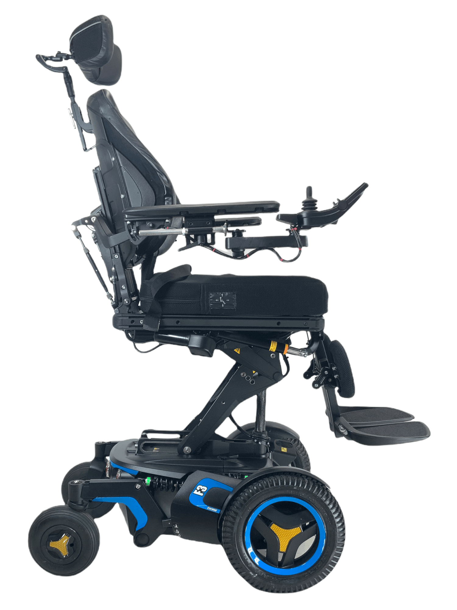 Permobil F3 Corpus Rehab Power Chair | 18 x 20 Seat | Seat Elevate, Tilt, Recline, Power Legs, Anterior Tilt | 84% Savings!-Mobility Equipment for Less