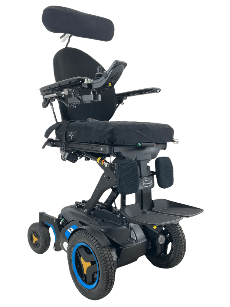 Permobil F3 Corpus Rehab Power Wheelchair | 18 x 20 Seat | Seat Elevate, Tilt, Recline, Power Legs | 83% Savings!-Mobility Equipment for Less