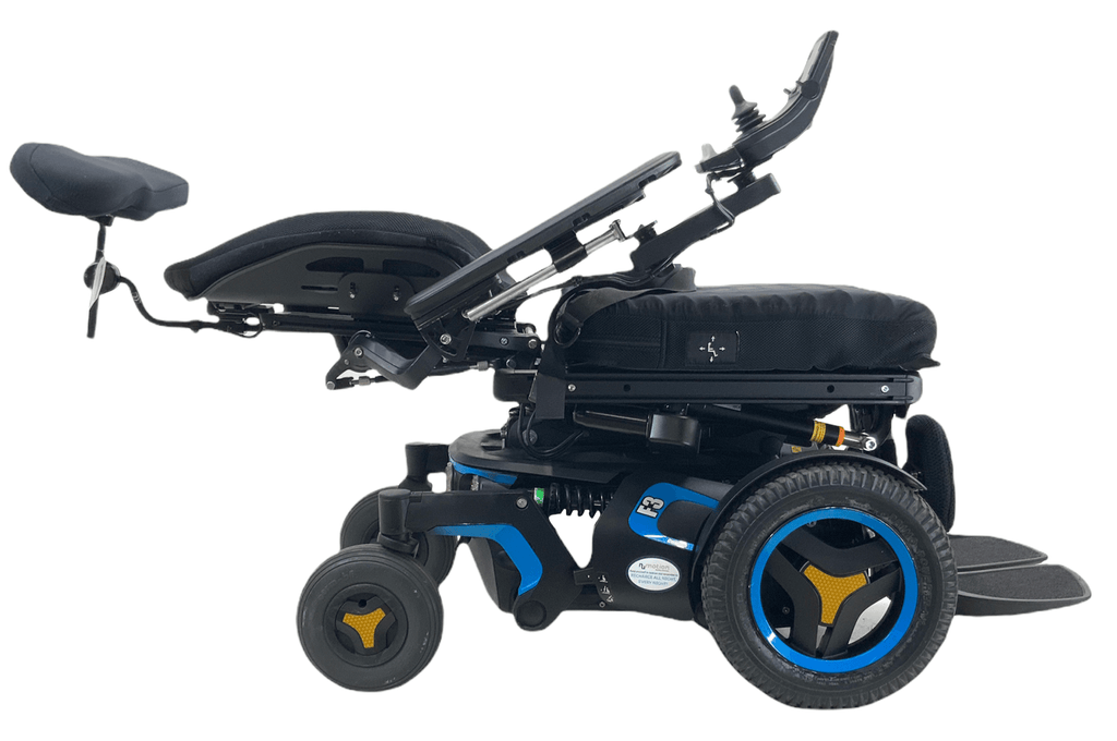 Permobil F3 Corpus Rehab Power Wheelchair | 18 x 20 Seat | Seat Elevate, Tilt, Recline, Power Legs | 83% Savings!-Mobility Equipment for Less