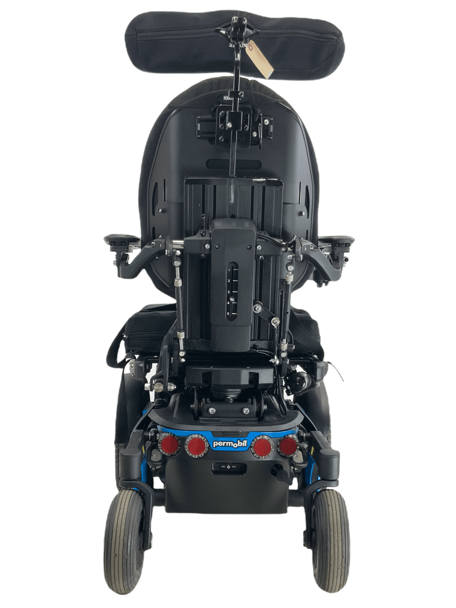 Permobil F3 Corpus Rehab Power Wheelchair | 18 x 20 Seat | Seat Elevate, Tilt, Recline, Power Legs | 83% Savings!-Mobility Equipment for Less