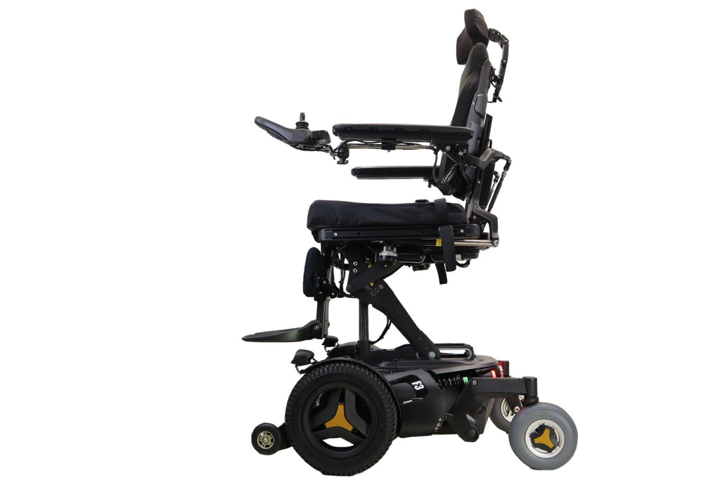 Permobil F3 Power Wheelchair With Seat Elevate, Tilt, Recline, & Power Legs | Head Lights, Tail Lights, & Left/Right Turn Signals-Mobility Equipment for Less