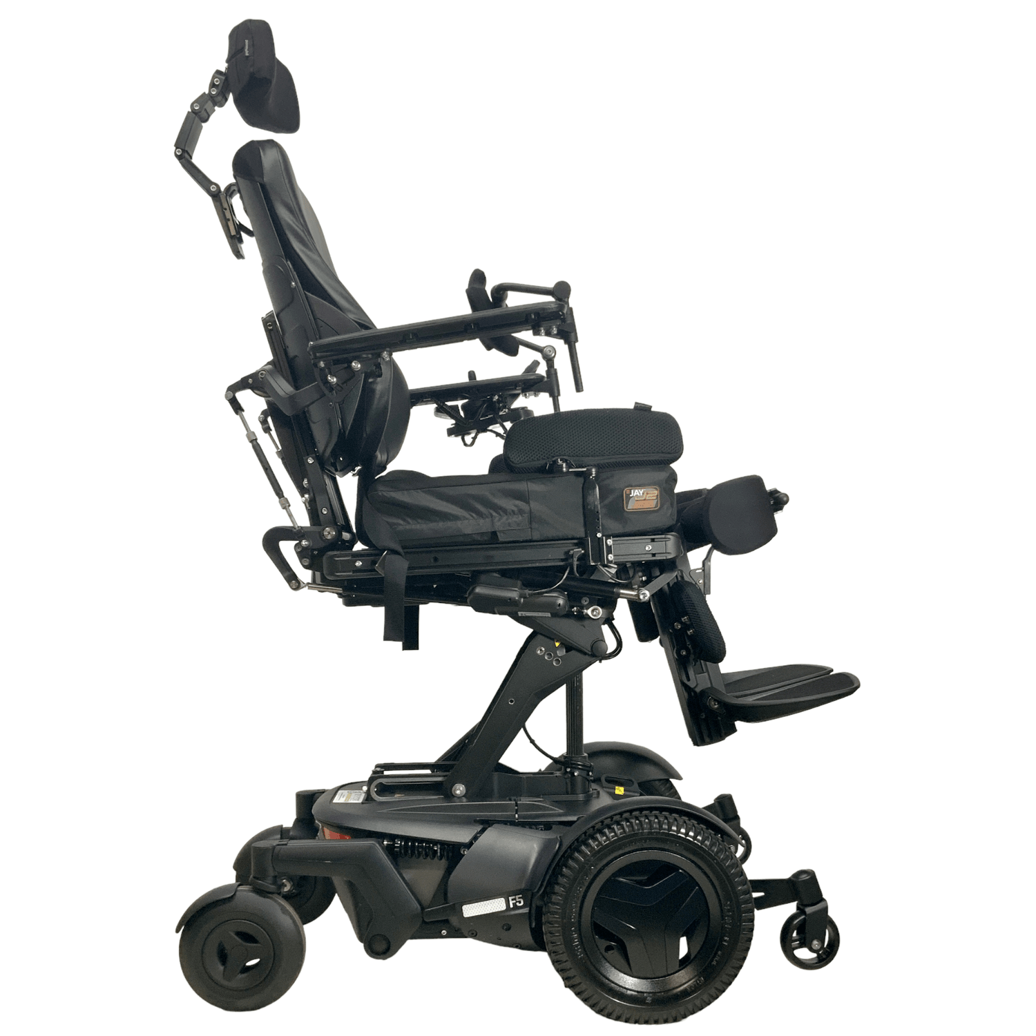 Permobil F5 Corpus VS Rehab Power Chair | 19" x 20" Seat | Chest Bar, Vertical Standing
