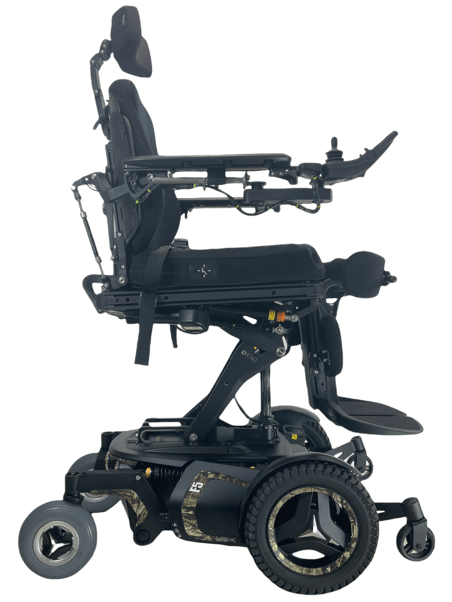 Permobil F5 VS Rehab Power Wheelchair | 19" x 19" Seat | Vertical Standing, Seat Elevate, Tilt, Recline, Power Legs | 73% Savings!-Mobility Equipment for Less