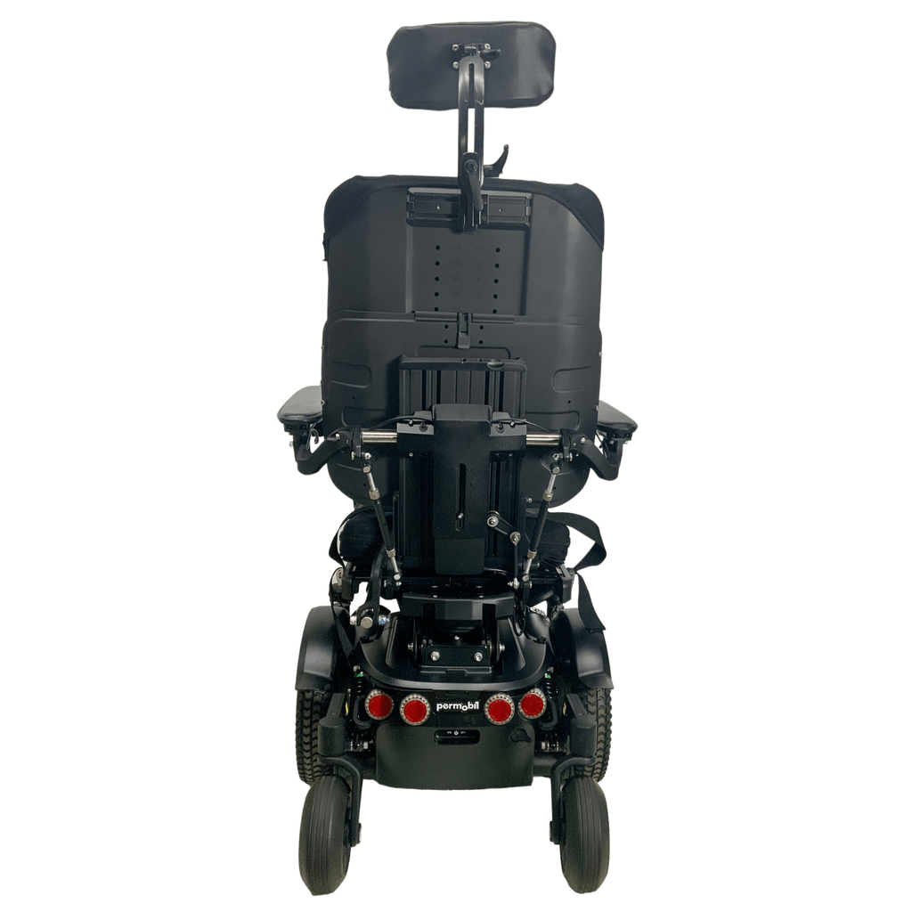 Permobil M3 Corpus Rehab Power Chair | 17 x 19 Seat | Tilt, Elevate, Lighting Kit - Mobility Equipment for Less