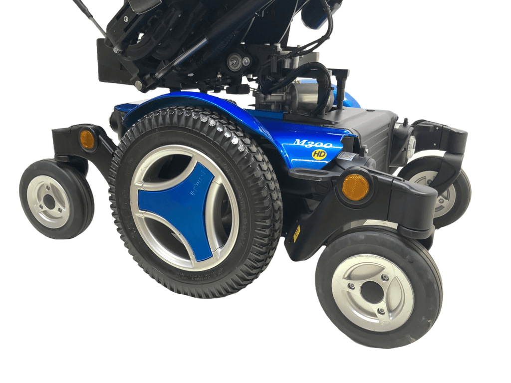 permobil m300 hd blue power wheelchair base