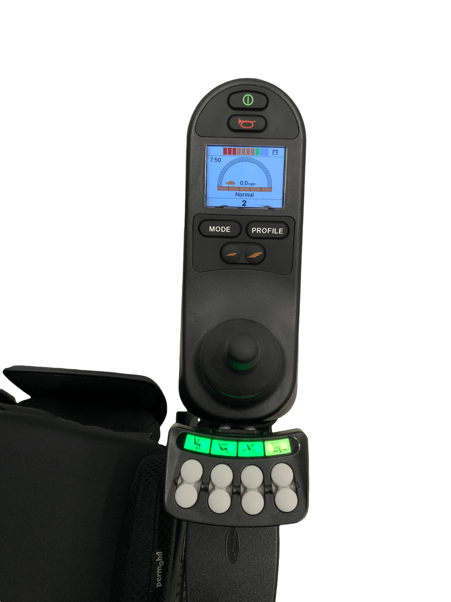 permobil m300 hd blue power wheelchair joystick