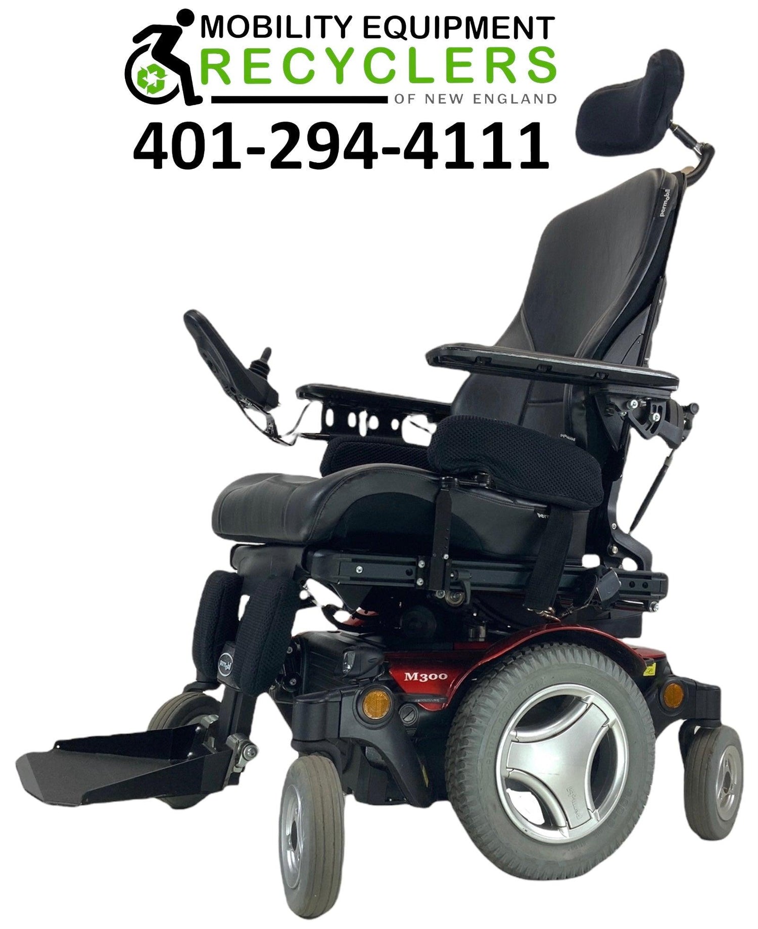 Permobil M300 Rehab Power Chair | 19 x 20 Seat | Tilt, Seat Elevate | Used Like New | 85% OFF-Mobility Equipment for Less