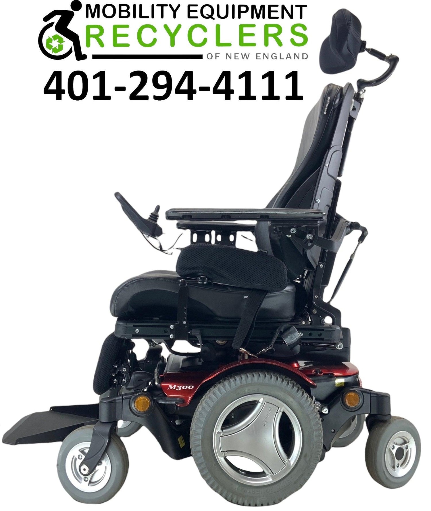 Permobil M300 Rehab Power Chair | 19 x 20 Seat | Tilt, Seat Elevate | Used Like New | 85% OFF-Mobility Equipment for Less