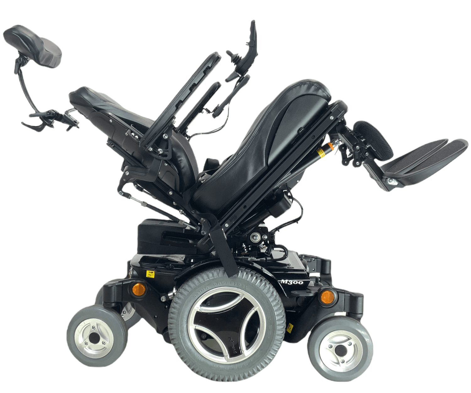 Permobil M300 Rehab Power Chair | 23 x 20 Seat | Tilt, Recline, Power Legs | Only 5 Miles! | 89% Savings!-Mobility Equipment for Less