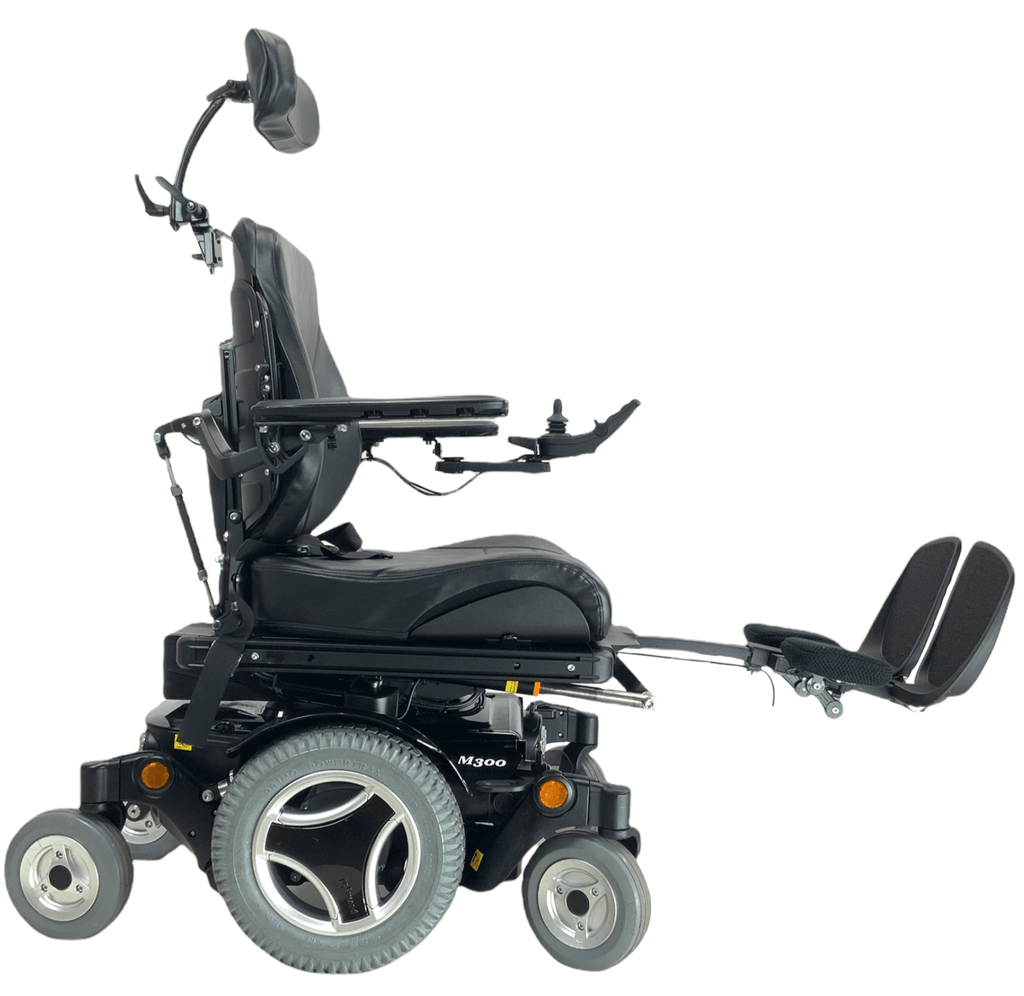 Permobil M300 Rehab Power Chair | 23 x 20 Seat | Tilt, Recline, Power Legs | Only 5 Miles! | 89% Savings!-Mobility Equipment for Less
