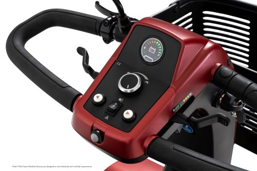 Pride Mobility Maxima 4-Wheel Heavy Duty Scooter Hand Controls-Mobility Equipment for Less