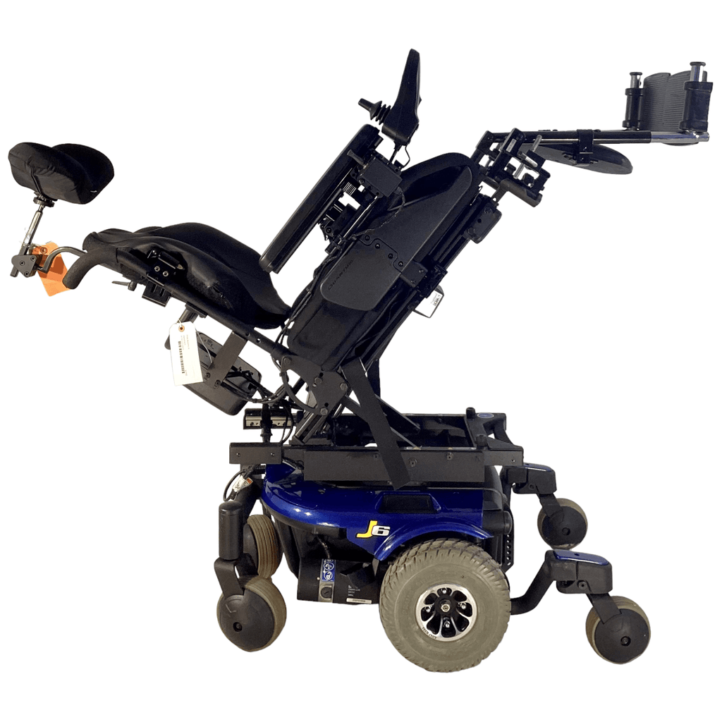 Pride Mobility Quantum J6 Rehab Power Chair | 10 x 20 Seat |  Tilt - Mobility Equipment for Less