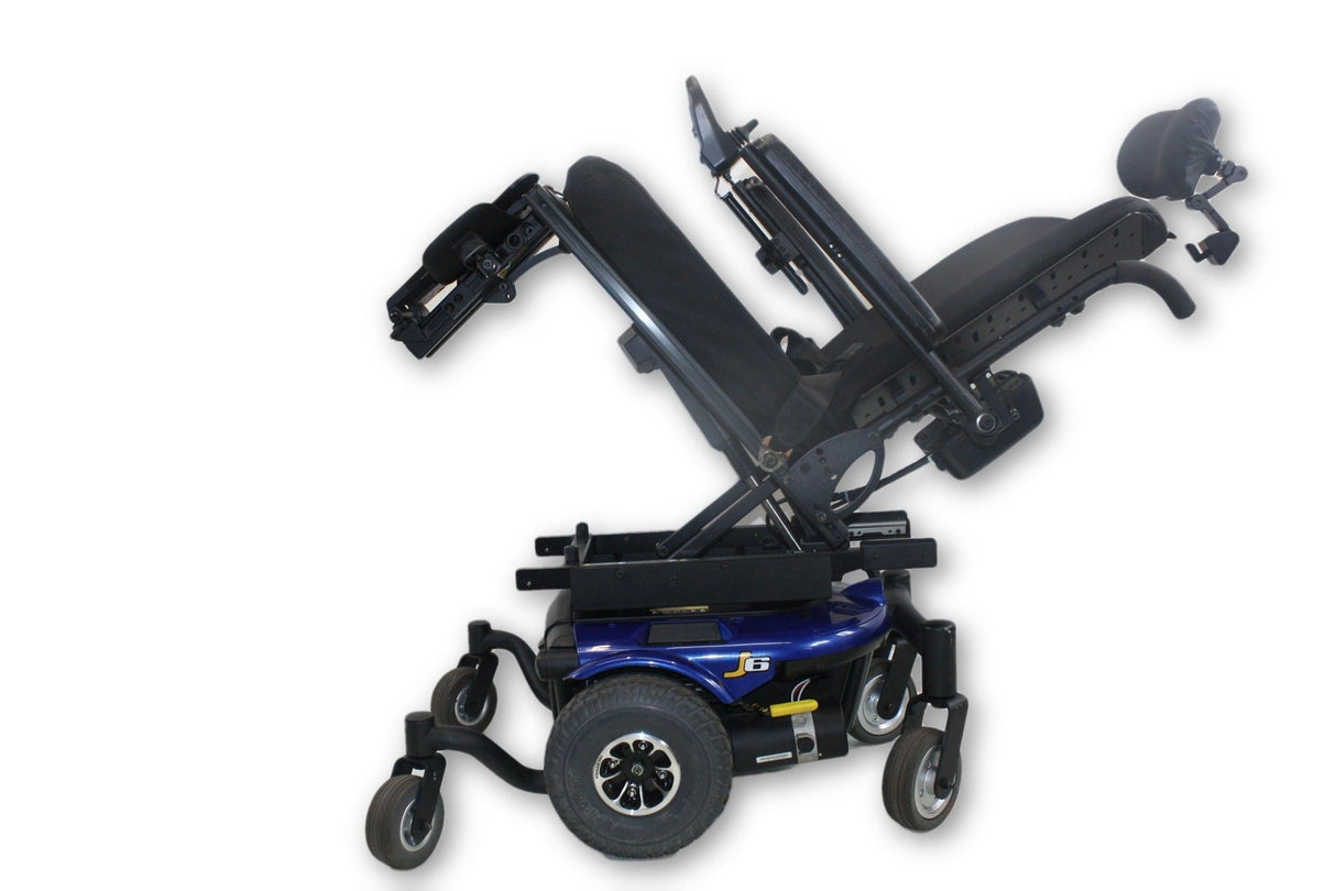 Pride Mobility Jazzy J6 Power Chair By Pride Mobility | Tilt | 20" x 20" Seat-Mobility Equipment for Less