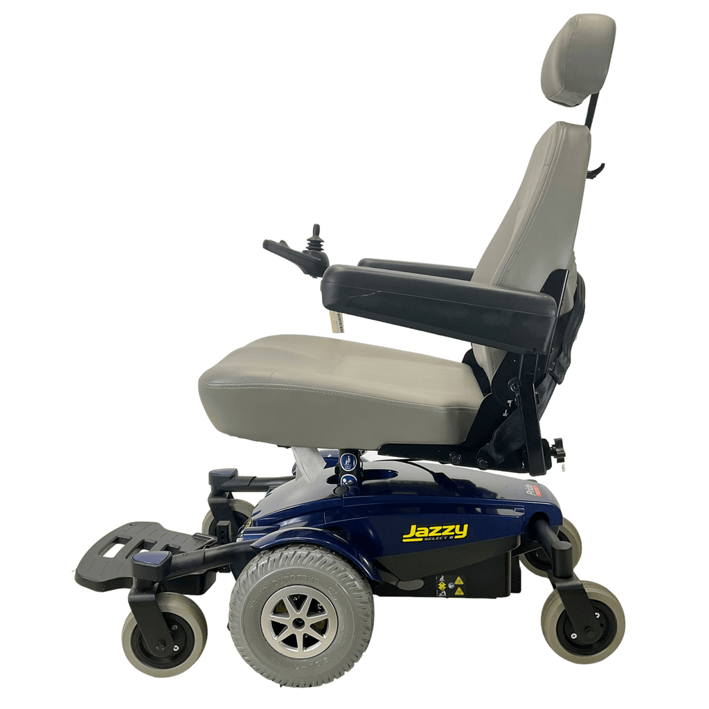 Pride Mobility Jazzy Select 6 Power Chair | 19 x 21 Seat | Like New! | Recline, Swivel Seat - Mobility Equipment for Less