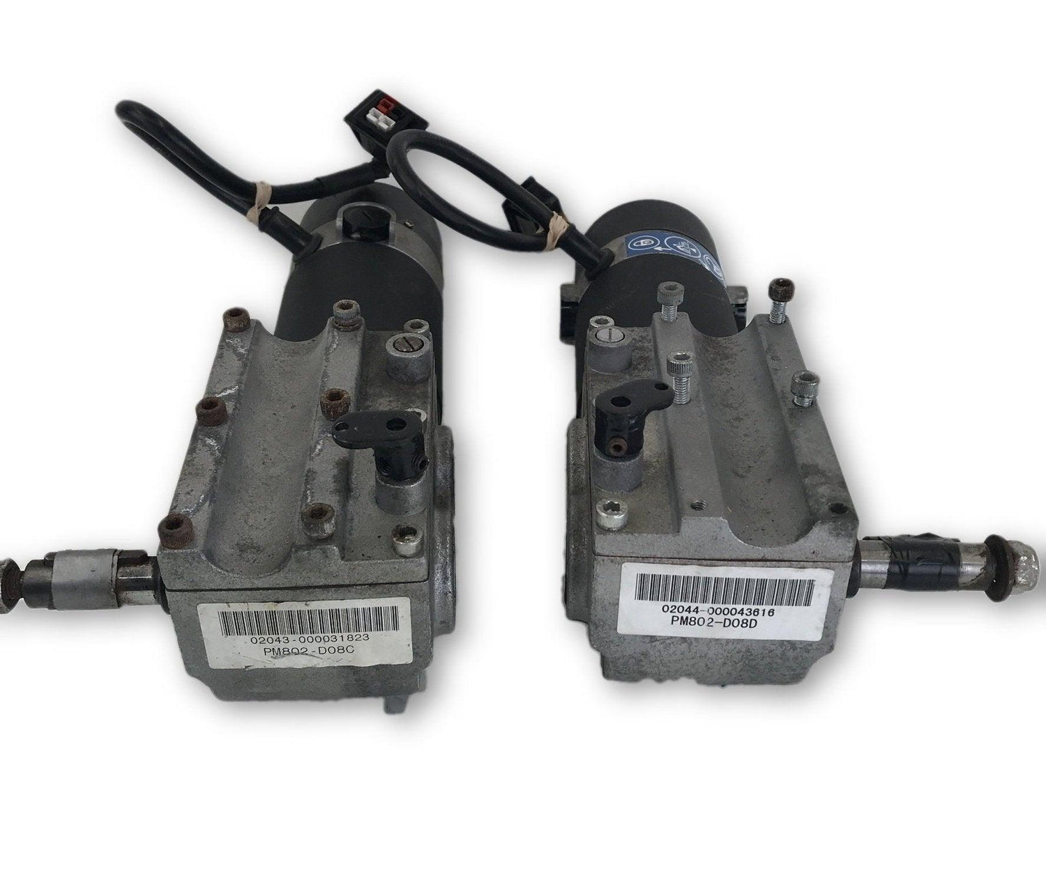 Pride Mobility Jazzy Select HD, Jazzy 600, Jazzy Select 14, Quantum J6 Left & Right Motors DRVMOTR1302 | DRVMOTR1301 | PM802-D08D | PM802-D08C | 011711-Mobility Equipment for Less