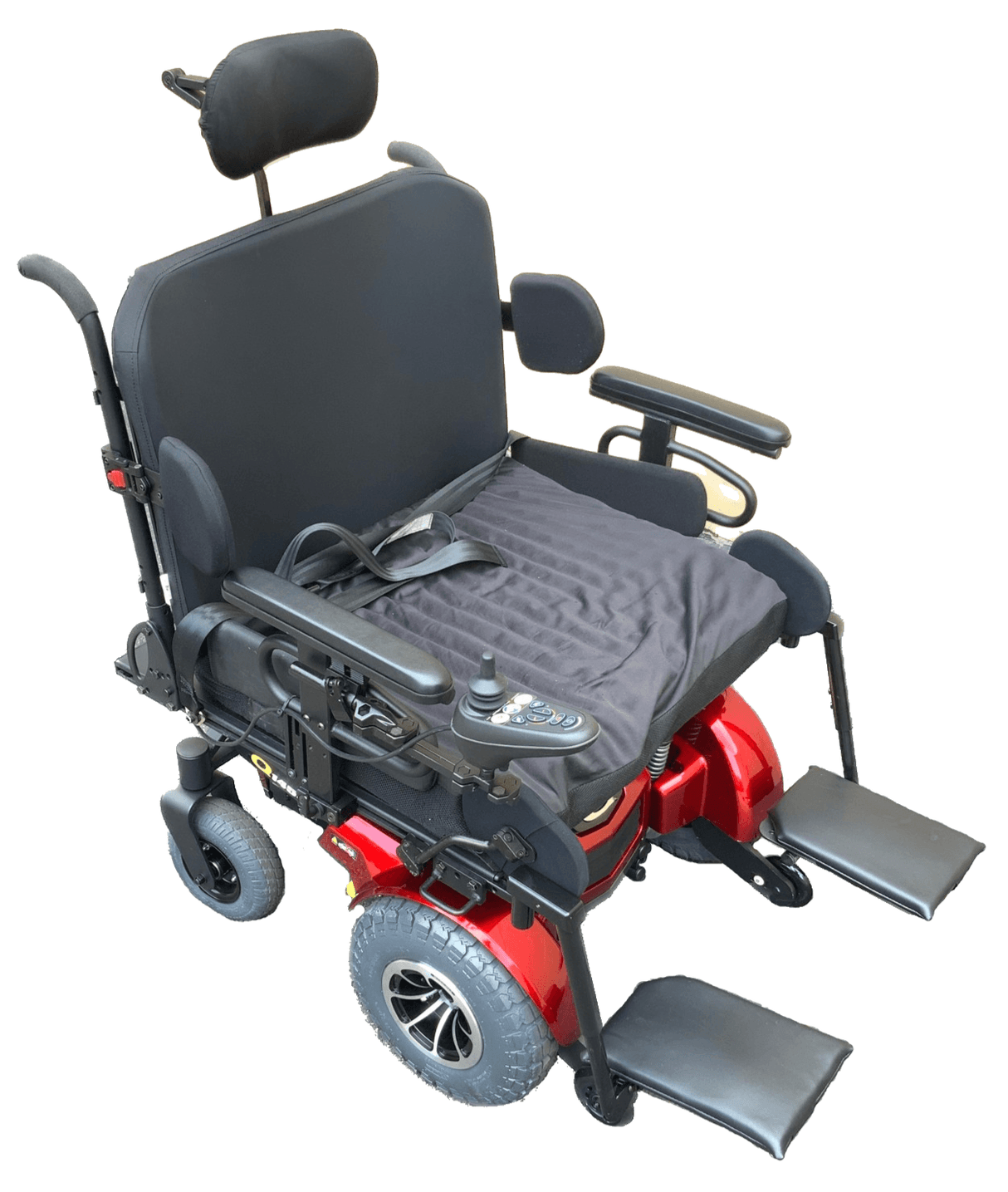 Pride Mobility Quantum 1450 Heavy Duty Bariatric Power Chair | 600 Lbs. Limit | Tilt | 28" x 25" Seat-Mobility Equipment for Less