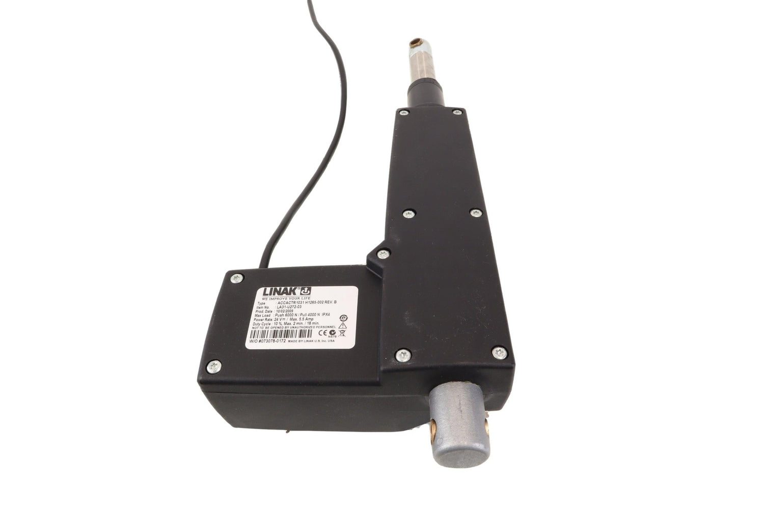 Tilt Actuator for Pride Mobility Quantum 6000Z, Q6 Edge X, J6, Quantum 610, & More Power Chairs | Linak | ACCACTR1031