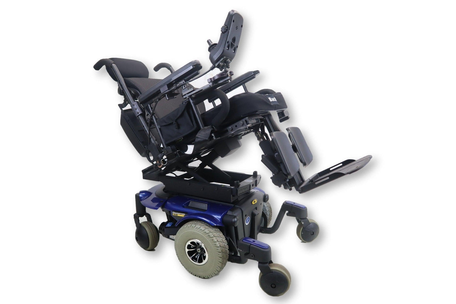 Pride Mobility Quantum 610 Rehab Power Wheelchair | 17 x 21 Seat | Tilt, Power Legs | 66% Savings-Mobility Equipment for Less