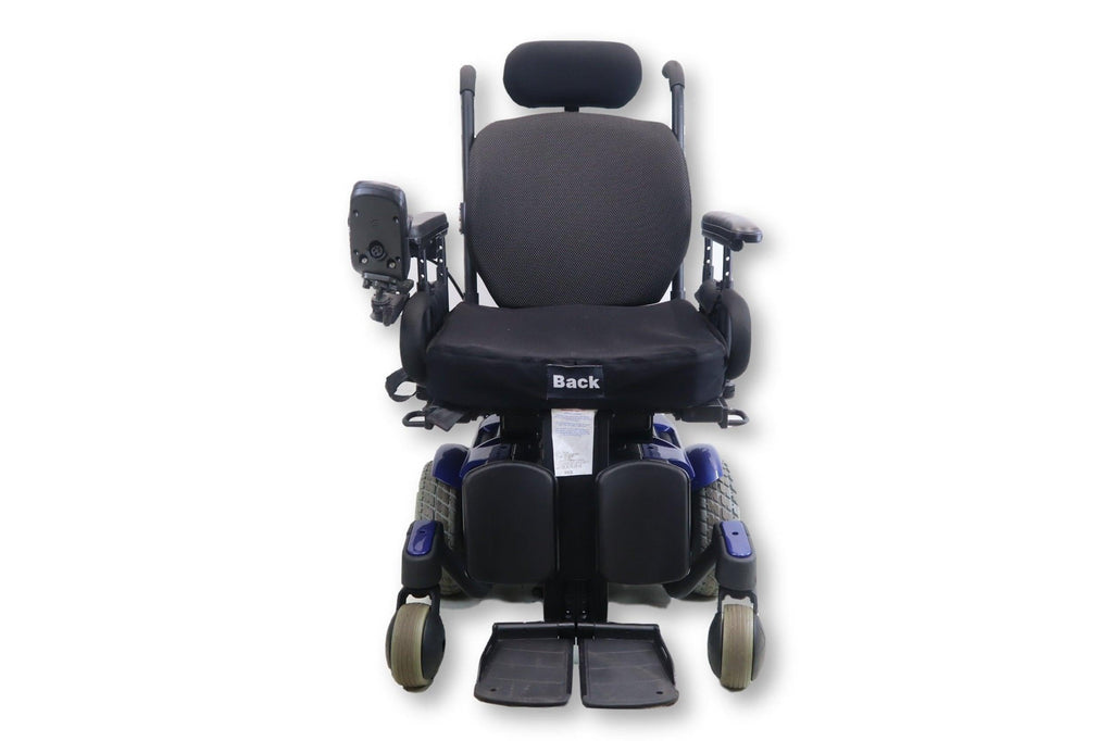 Pride Mobility Quantum 610 Rehab Power Wheelchair | 17 x 21 Seat | Tilt, Power Legs | 66% Savings-Mobility Equipment for Less