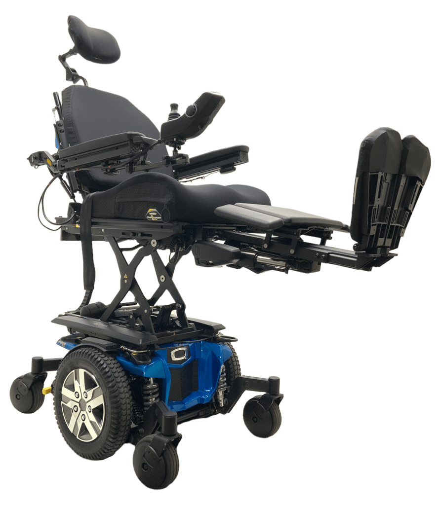 pride mobility quantum q6 edge 2.0 ilevel blue power wheelchair functions