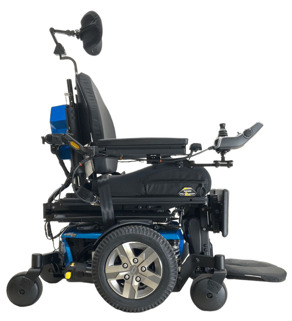 pride mobility quantum q6 edge 2.0 ilevel blue power wheelchair