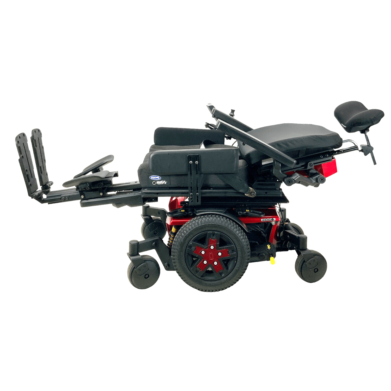 Pride Quantum Q6 Edge 3 Rehab Power Chair | Tilt, Recline, Power Legs | 77% OFF! - Mobility Equipment for Less