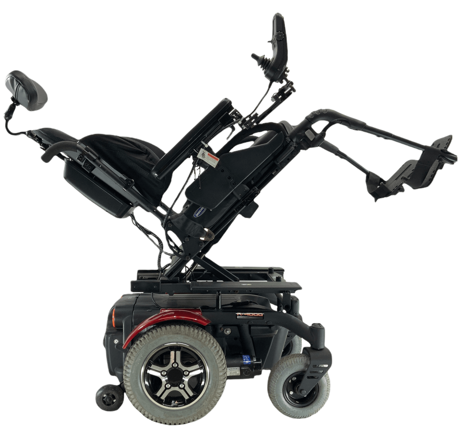 Pride Mobility Quantum R-4000 Rehab Power Chair | 18 x 21 Seat | Tilt | Only 15 Miles!-Mobility Equipment for Less
