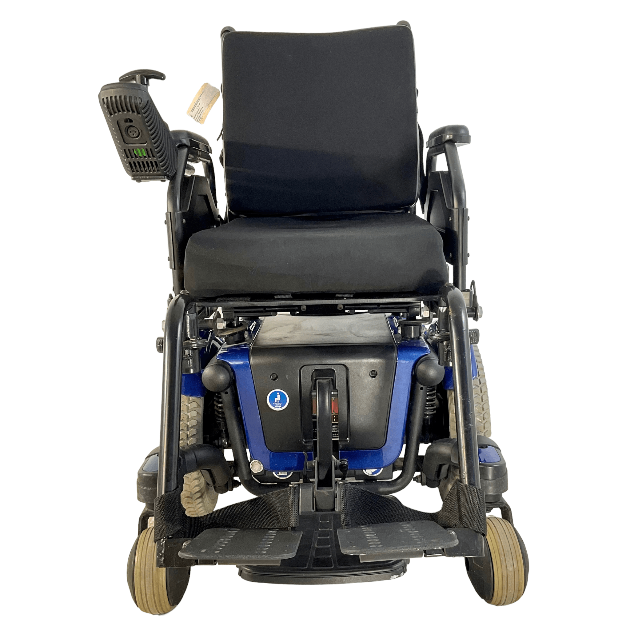 Pride Quantum 600 Rehab Power Chair | 16 x 18 Seat | T-Grip Joystick ...