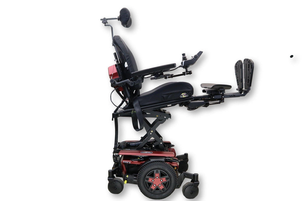 Pride Quantum Q6 Edge 3 iLevel Electric Wheelchair | Seat Elevation | Powered Tilt, Recline & Leg Elevate | 19" x 20" Seat-Mobility Equipment for Less