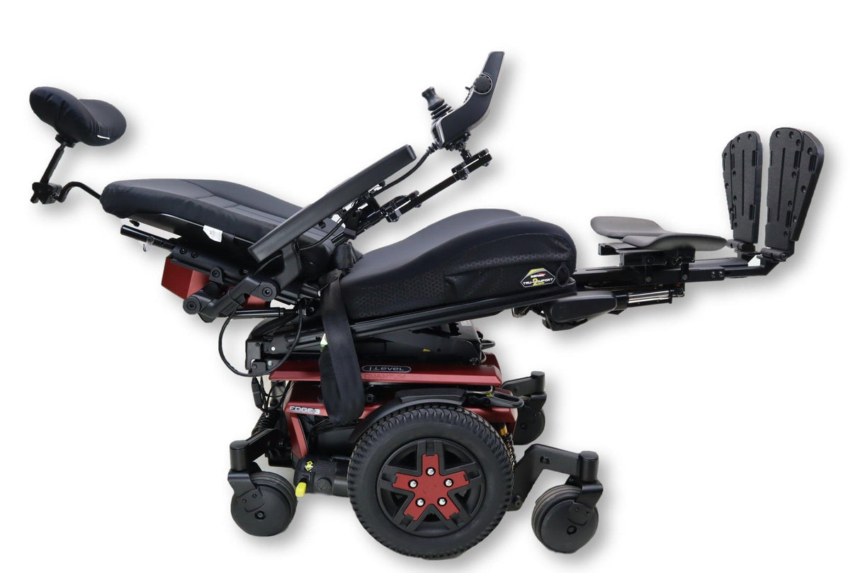 Pride Quantum Q6 Edge 3 iLevel Electric Wheelchair | Seat Elevation | Powered Tilt, Recline & Leg Elevate | 19" x 20" Seat-Mobility Equipment for Less
