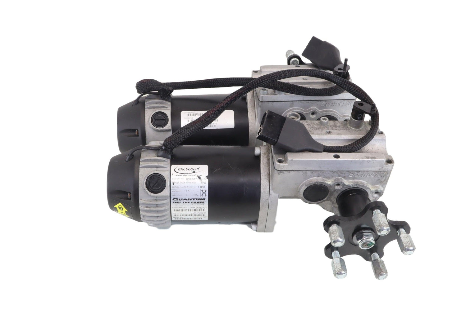 Pride Quantum Q6 Edge, Edge x, Rival Power Chair Motors | MOT131092-06 | MOT131093-06 | 49793501201 | Left & Right-Mobility Equipment for Less