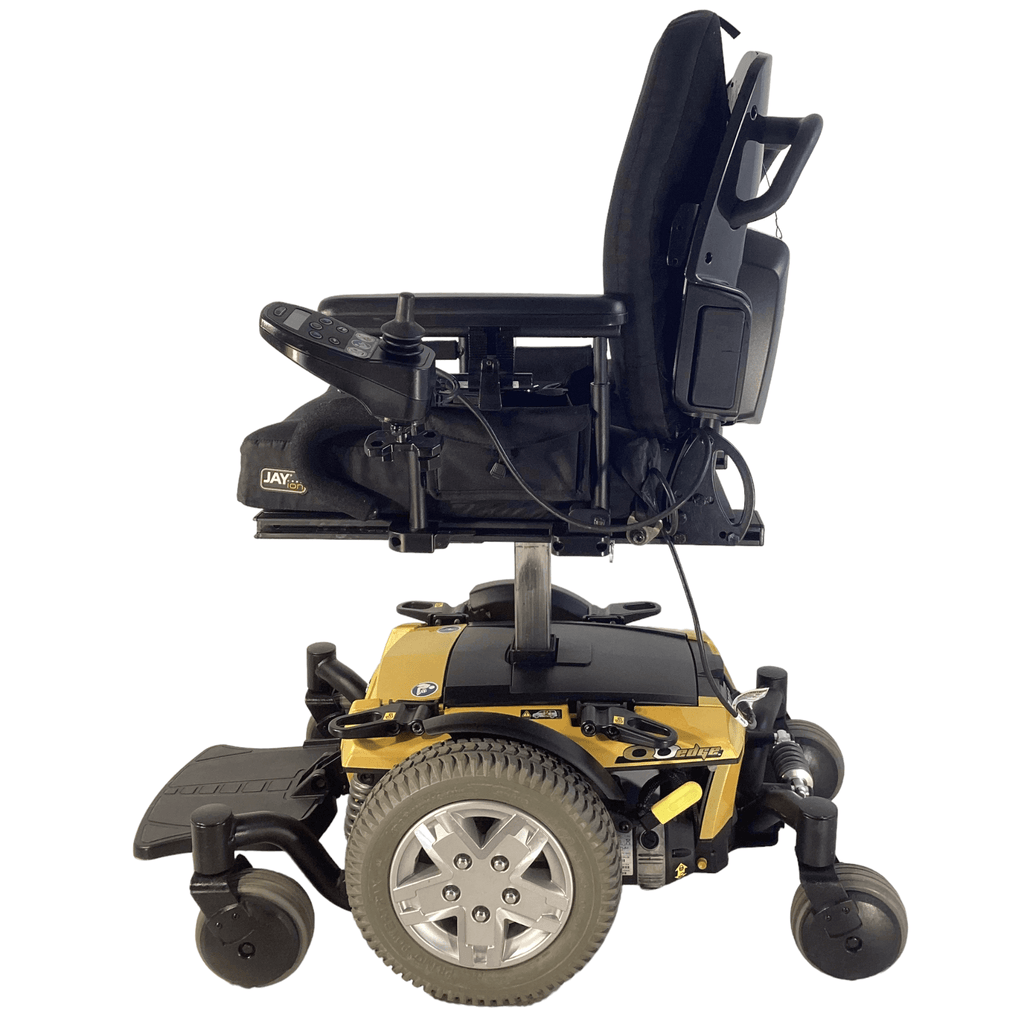 Pride Mobility Quantum Q6 Edge Rehab Power Chair | 18 x 20 inch Seat | Seat Elevate, Transit Kit