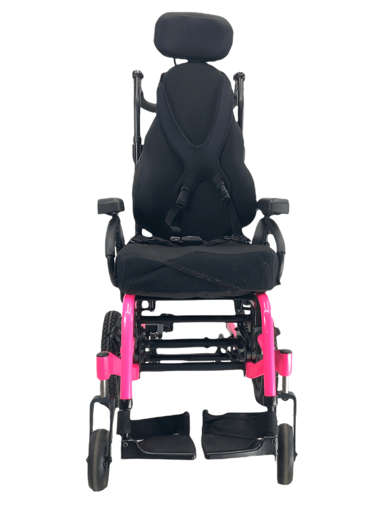 Quickie Iris Tilt-In-Space Manual Wheelchair | 15 x 17 Seat | Transit Kit, Push Handles, Seat Belt | 57% Savings!-Mobility Equipment for Less