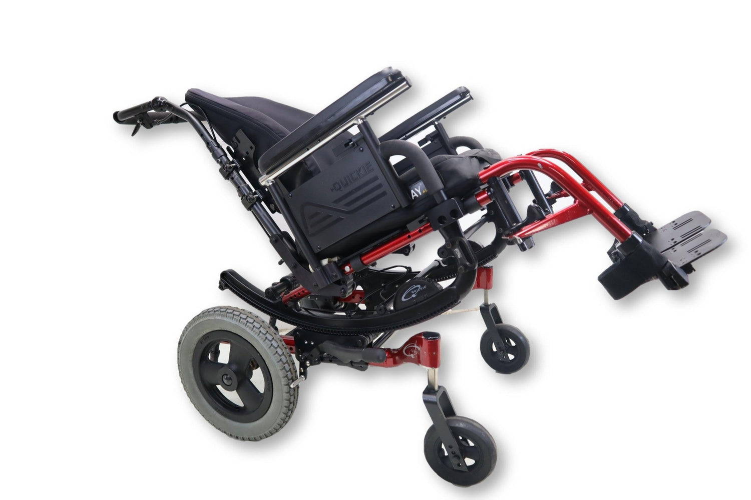 Quickie IRIS Tilt-In-Space Manual Wheelchair | 17" x 16" Seat | 16" x 21" Back-Mobility Equipment for Less