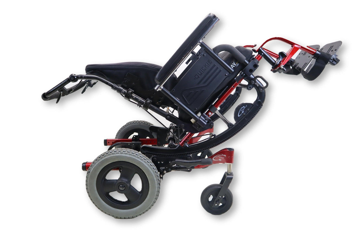 Quickie IRIS Tilt-In-Space Manual Wheelchair | 17" x 16" Seat | 16" x 21" Back-Mobility Equipment for Less