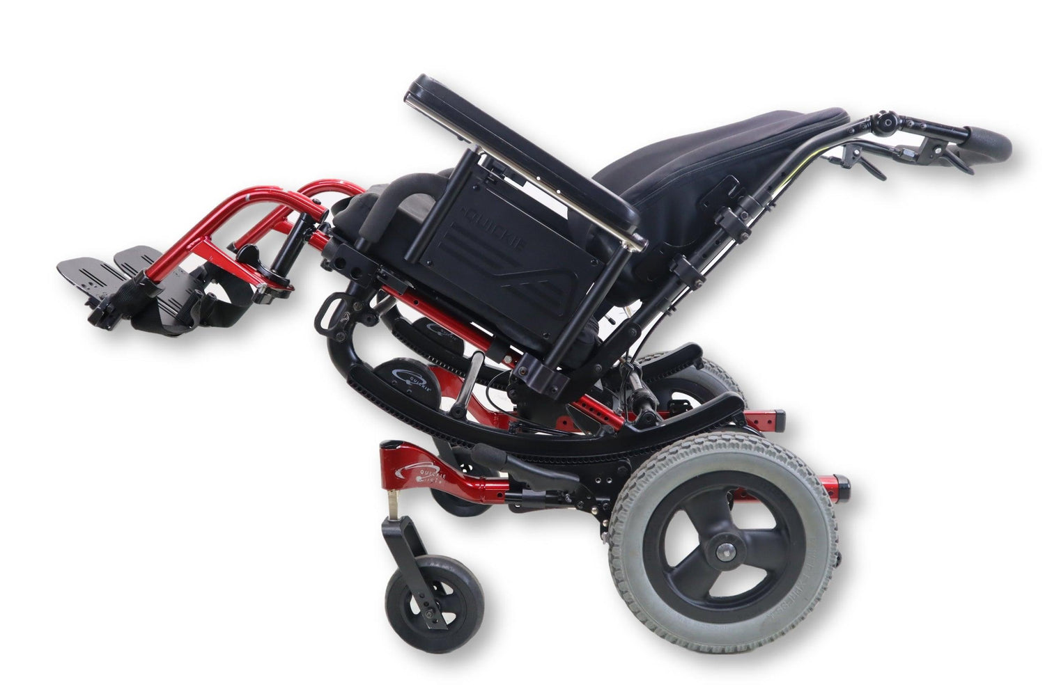 Quickie IRIS Tilt-In-Space Manual Wheelchair | 17" x 16" Seat | 16" x 21" Back-Mobility Equipment for Less