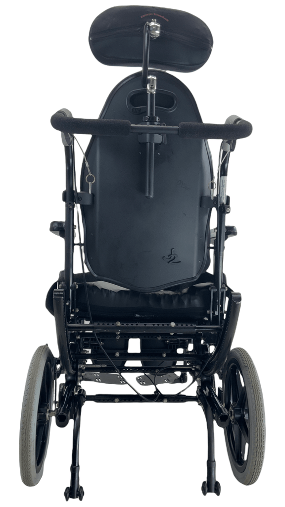 Quickie Iris Tilt-In-Space Manual Wheelchair | Elevating Leg Rests | 19" x 18" Seat | 56% Savings!-Mobility Equipment for Less