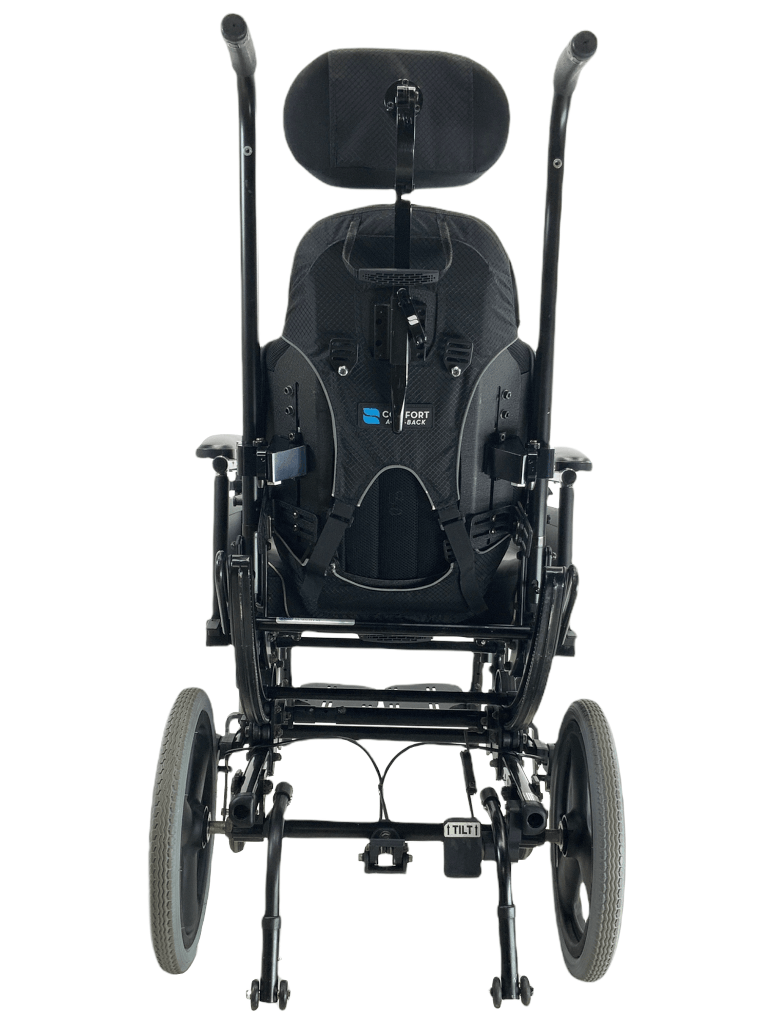 Quickie Iris Tilt-In-Space Manual Wheelchair | Intelligent Rotation in Space Technology | 16" x 21" Seat | 56% Savings!-Mobility Equipment for Less