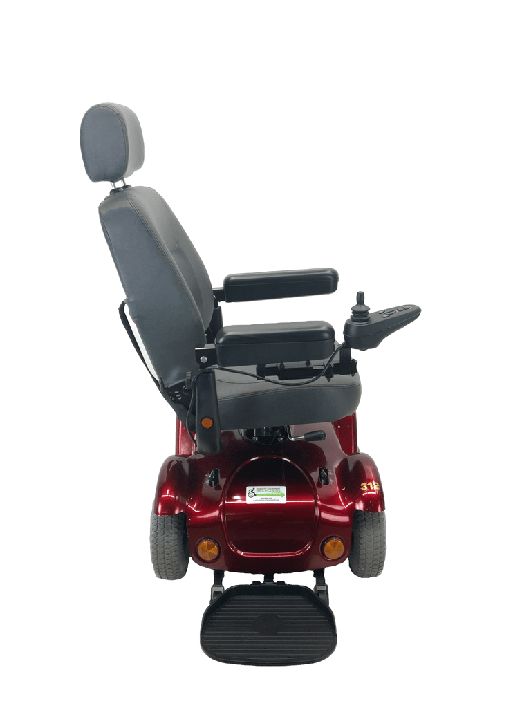 Rascal Turnabout (Merits P312) Dualer Power Chair | 18" x 18" Seat With Power Elevation | Front & Rear-Wheel Drive-Mobility Equipment for Less