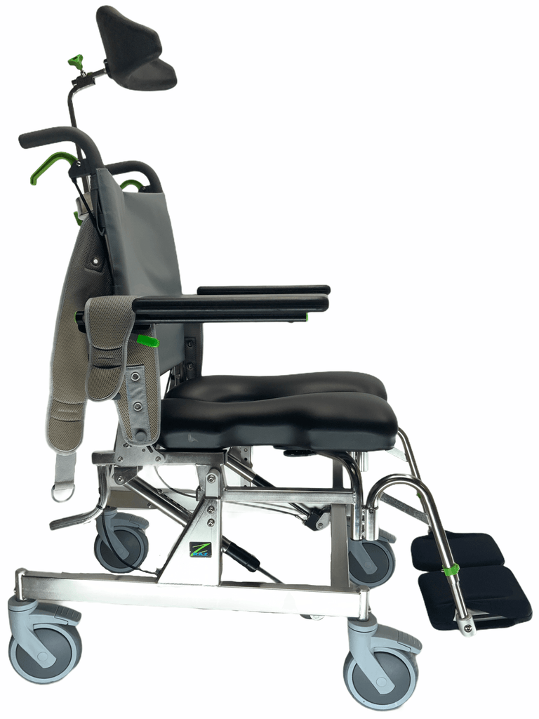 Raz-AT Commode Shower Chair | Tilting & Removable Leg Rests-Mobility Equipment for Less