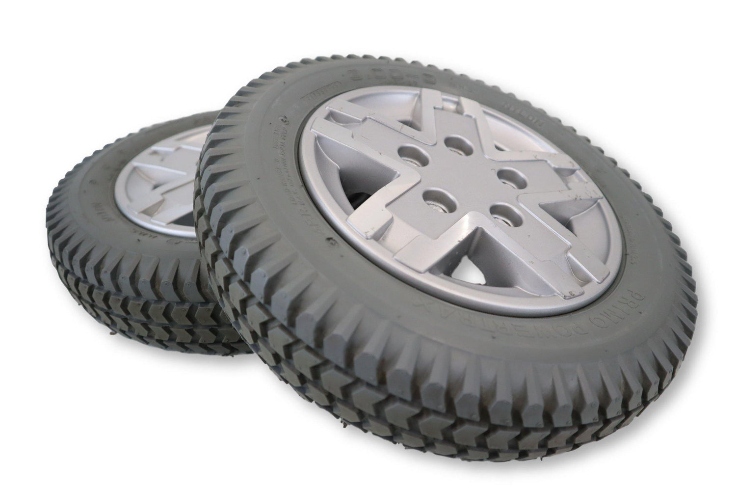 Replacement Drive Wheel for Pride Mobility Quantum Q6 Edge / Quantum Rival Power Chairs | Primo Powertrax WHLASMB2093 | 14x3Inch | Certified Pre-Owned-Mobility Equipment for Less