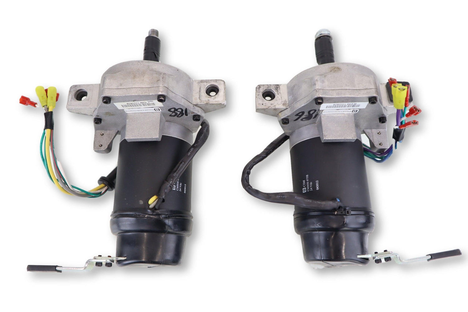 Replacement Left & Right Motor & Gearbox Assembly For Hoveround MPV5 Power Chair | M16010428 | M16010427 | CM808-075E | CM808-075F-Mobility Equipment for Less