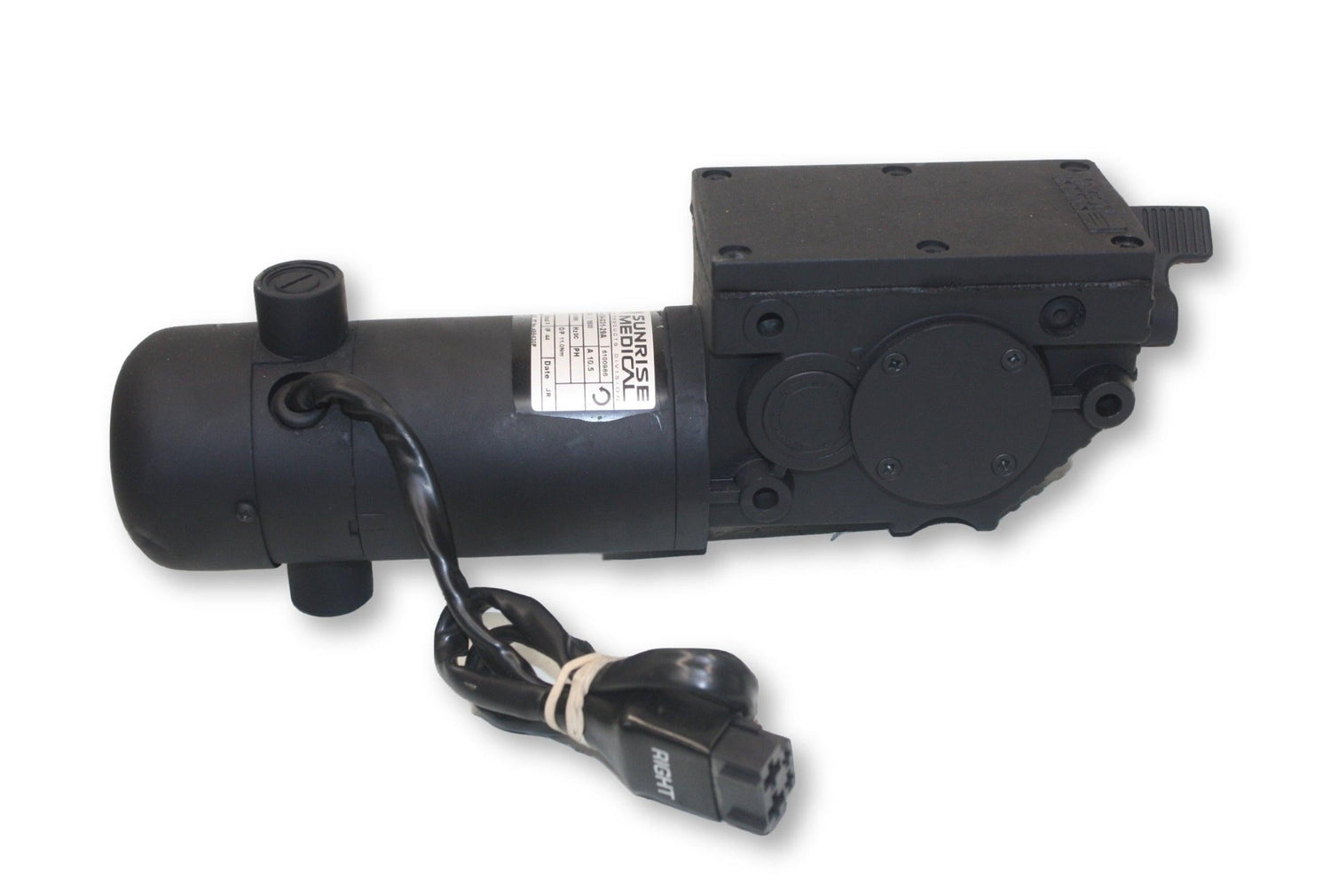 Replacement Left & Right Motor & Gearbox Assembly For Sunrise Medical Quickie Power Chairs | 499430P | 499431P | 451-50-154-G31-29B | 451-50-154-G31-29A-Mobility Equipment for Less