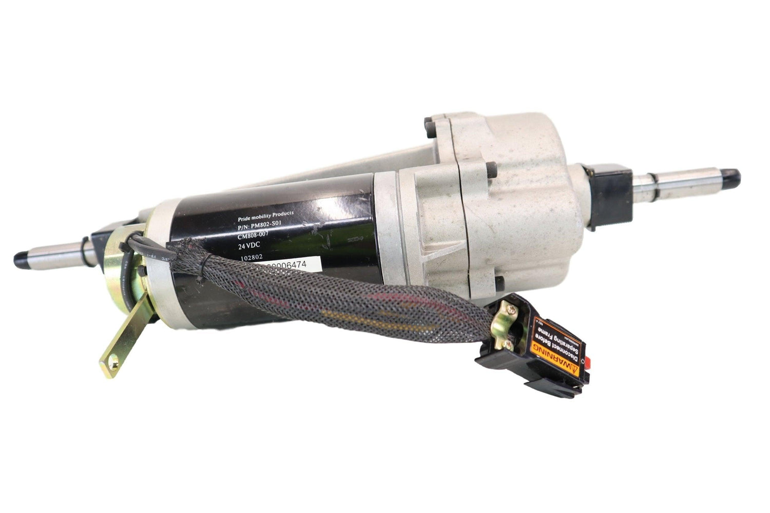 Replacement Motor, Gearbox, Transaxle, & Brake Assembly For Pride Mobility Celebrity Scooter | PM802-S01 | CM808-007-Mobility Equipment for Less