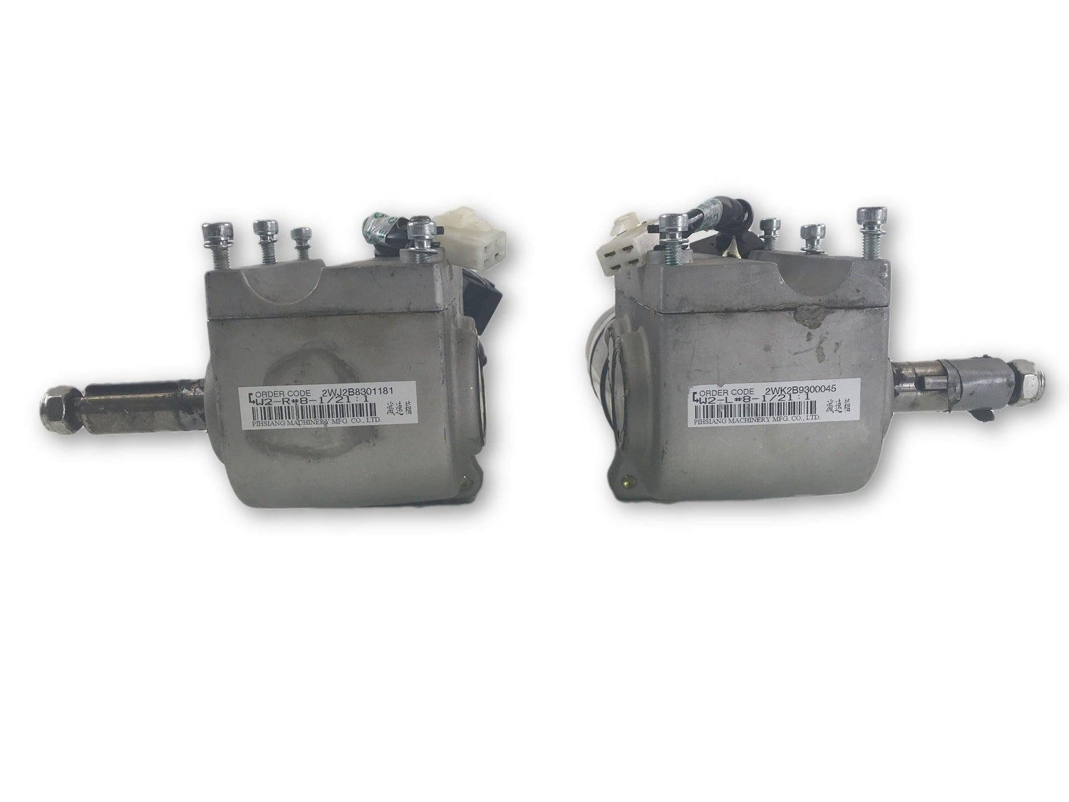 Replacement Motors for Sunrise Medical Quickie Freestyle Electric Wheelchair | Left & Right Motors | M3-8MNW-4-Mobility Equipment for Less