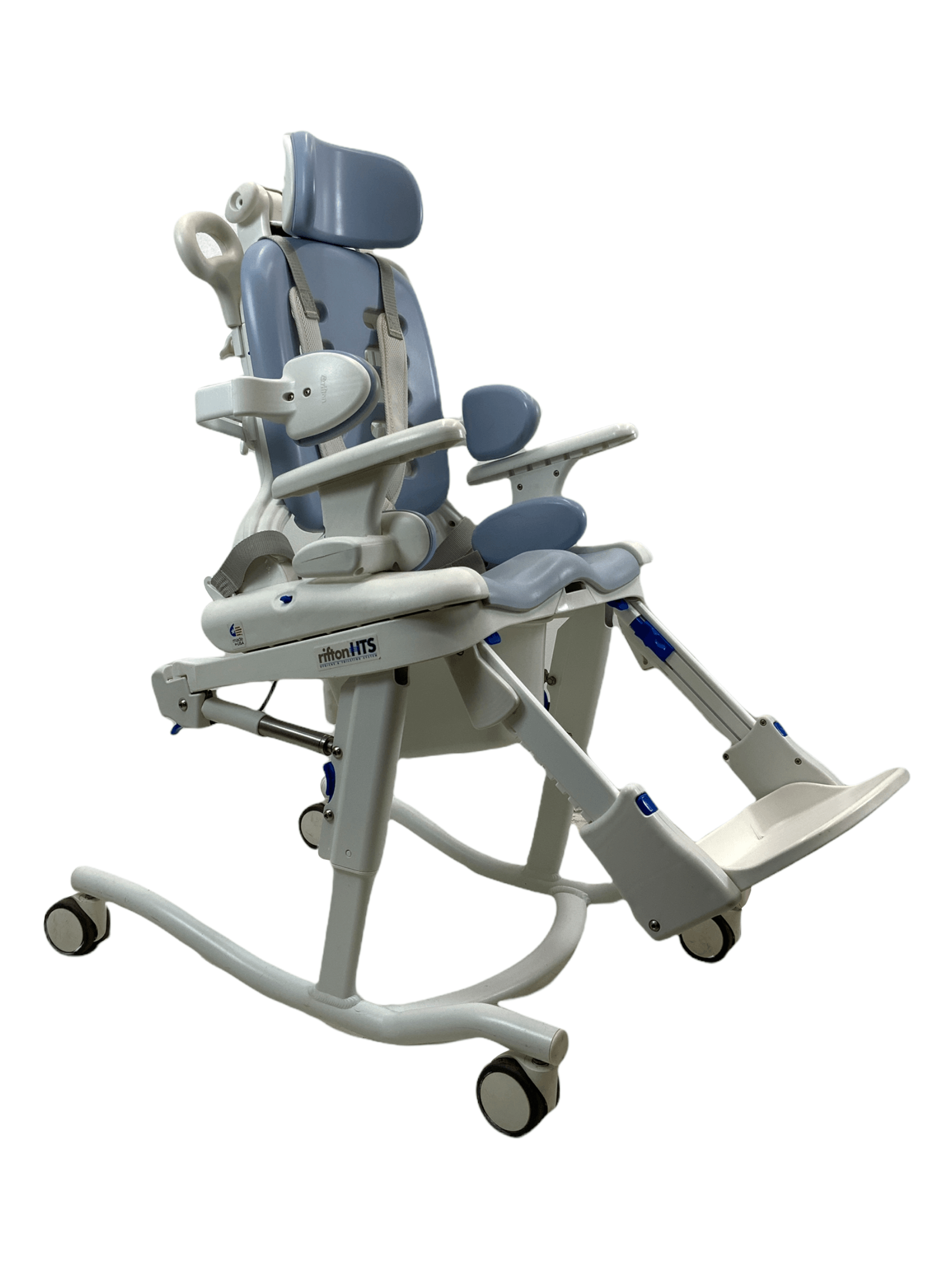 Commode Rifton Adjustable Armrest Rifton Z122 Medium Tilt-in-Space HTS Hygiene & Adaptive Toilet System ...