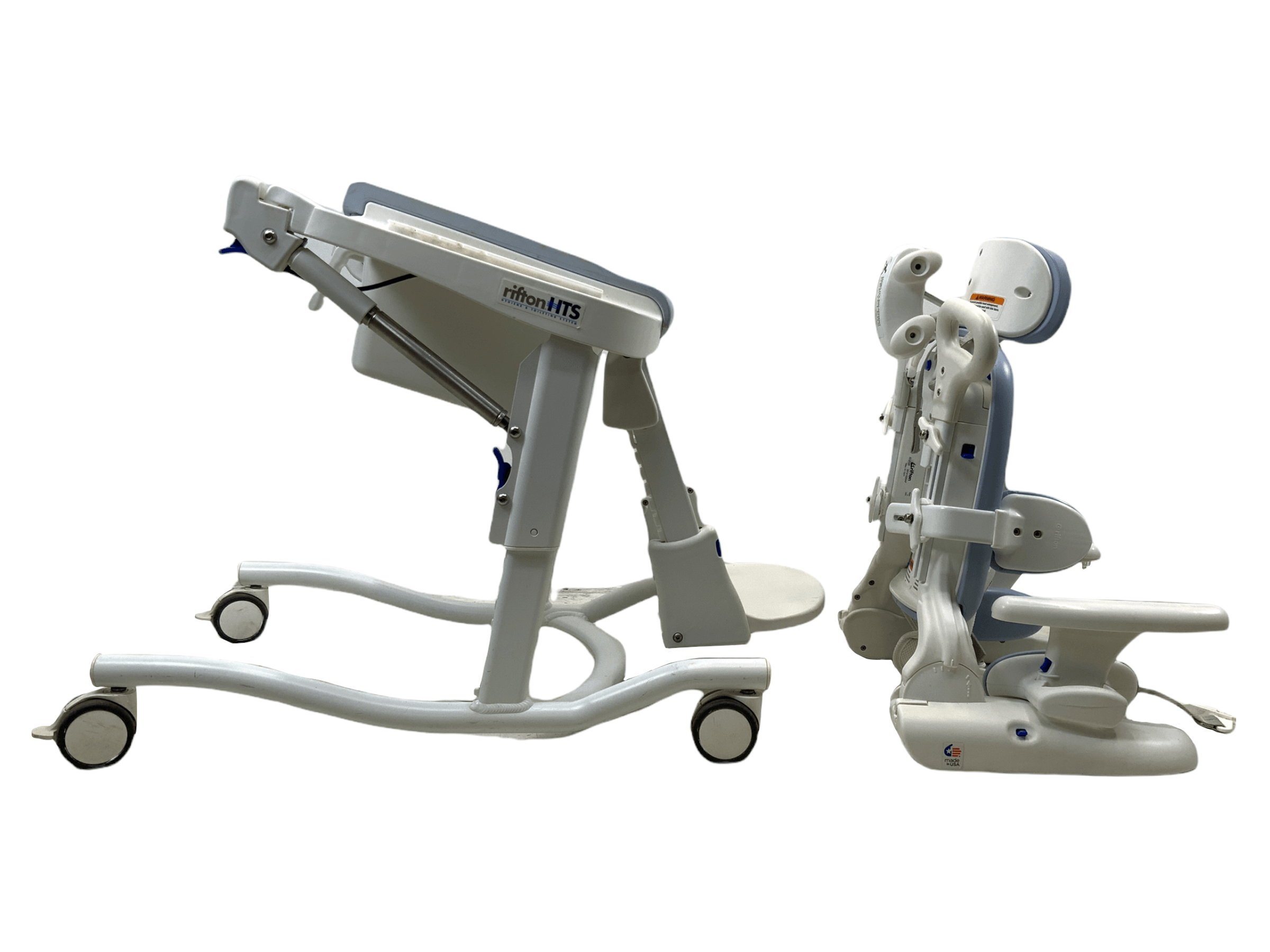 Commode Rifton Adjustable Armrest Rifton Z122 Medium Tilt-in-Space HTS Hygiene & Adaptive Toilet System ...