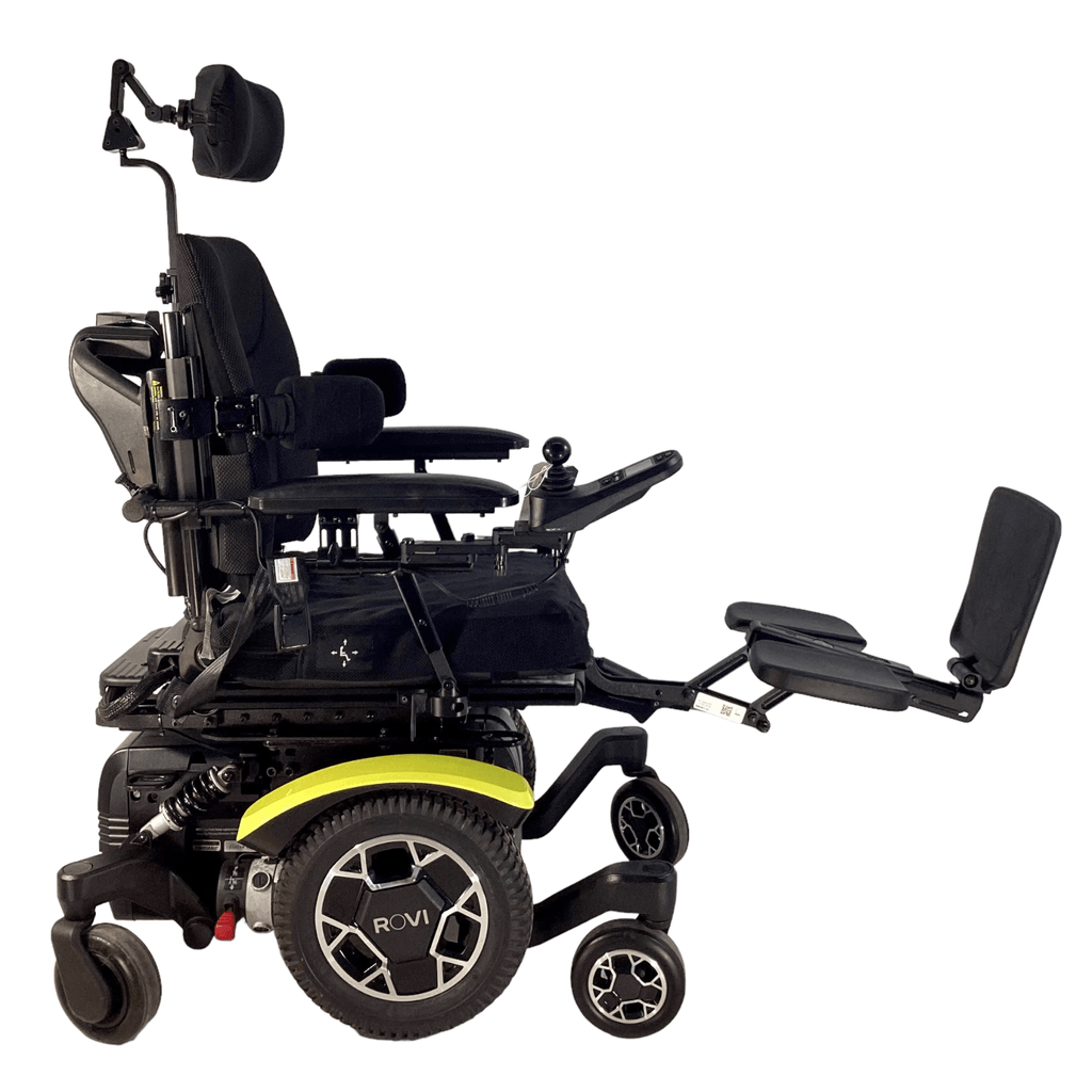 Rovi X3 Rehab Power Chair | 16 x 19 Seat |  Tilt, Recline, Power Legs, Seat Elevate - Only 1 Mile! - Mobility Equipment for Less